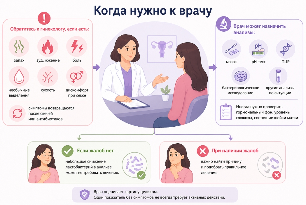когда к врачу