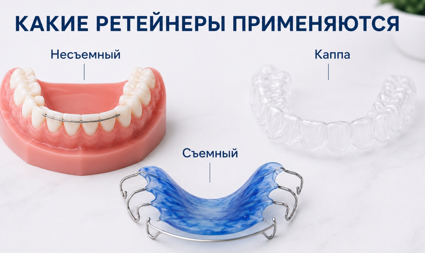 Какие ретейнеры применяются