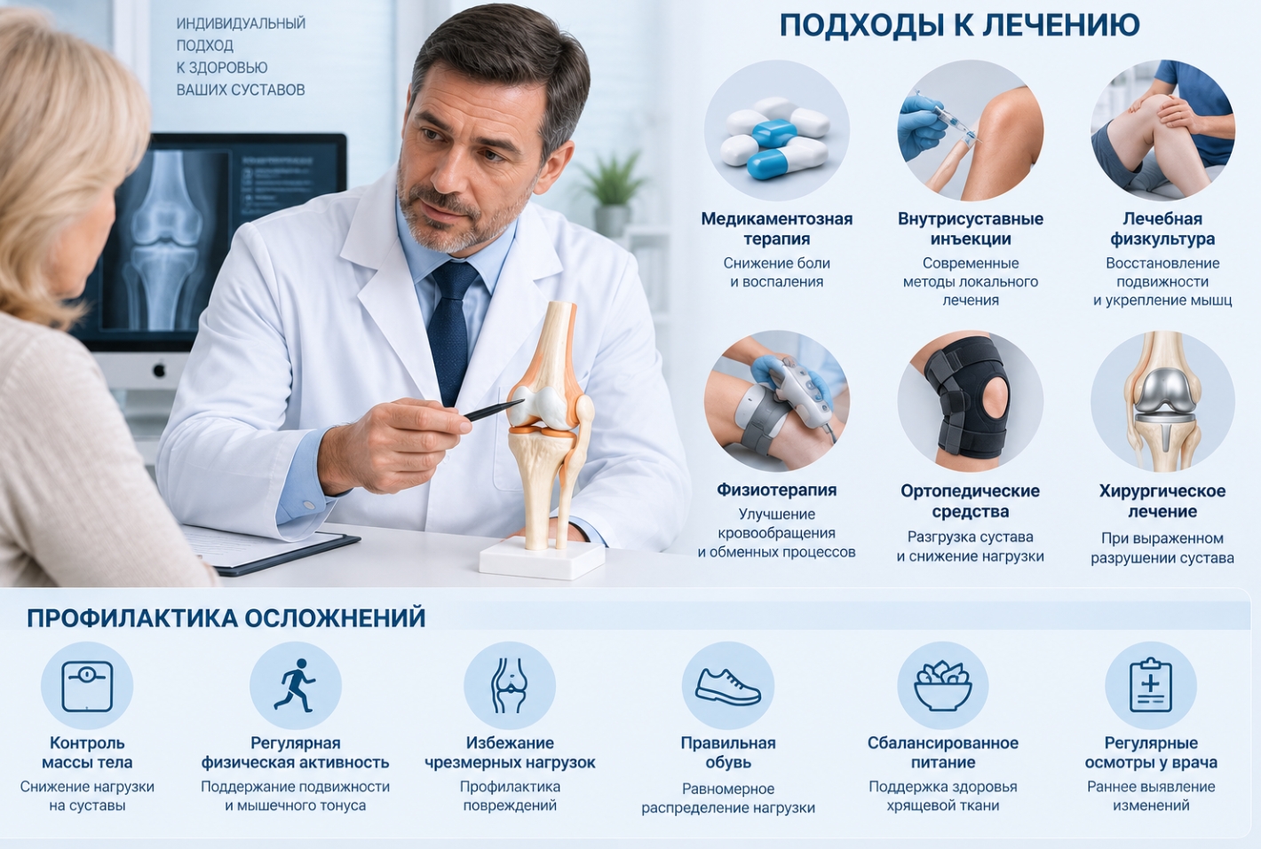 Подходы к лечению и профилактике осложнений