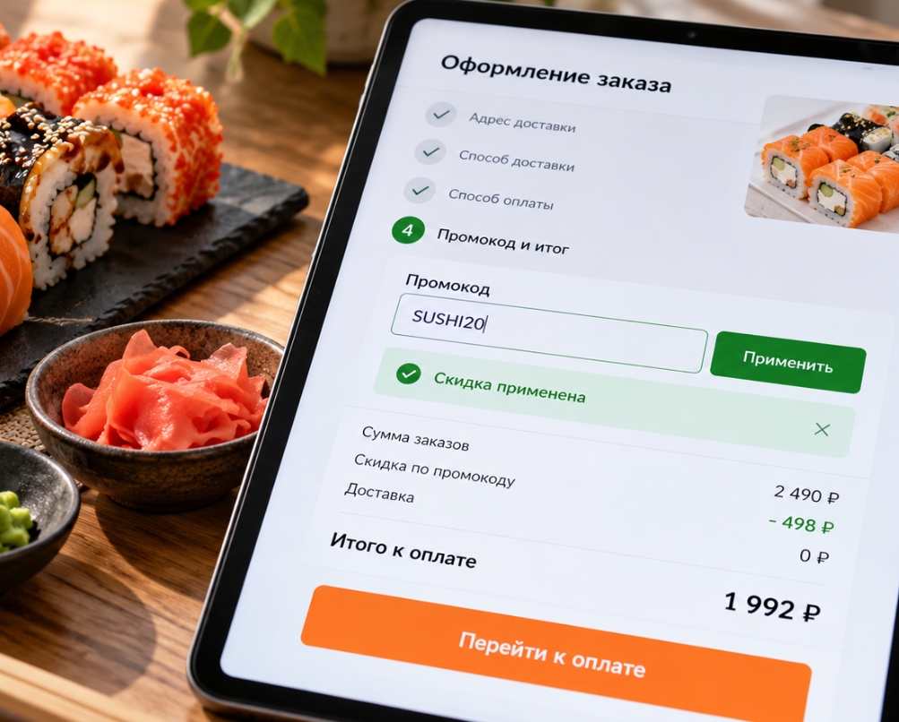Как правильно использовать скидочный код