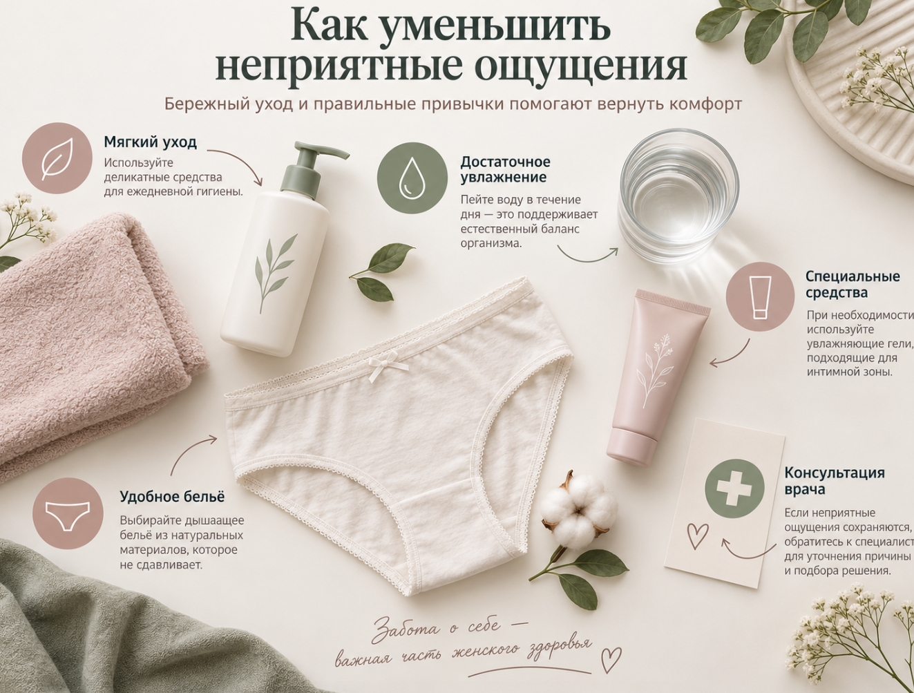 Как уменьшить неприятные ощущения