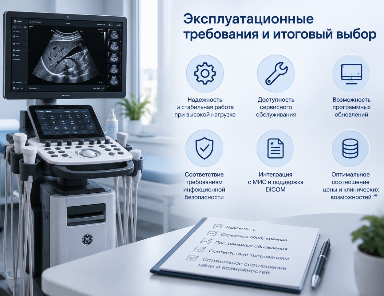 Эксплуатационные требования и итоговый выбор